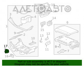 Кнопки подогрева сидений левая GMC Terrain 18-