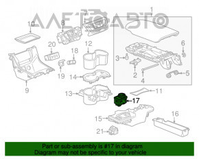 Comutatorul de moduri de conducere al GMC Terrain 18- AWD cu urmărire a benzii