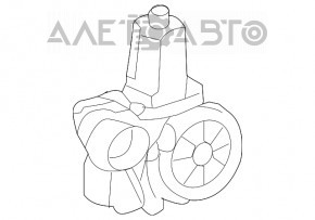 Мотор стеклоподъемника передний правый Toyota Avalon 13-18