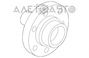 Rulment roata fata dreapta Audi A6 C7 12-18 nou neoriginal GSP