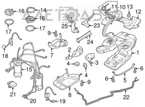 Fuel Pump Relay Porsche Cayenne 958 11-17