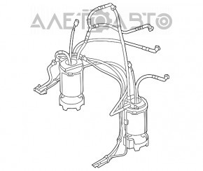 Pompă de combustibil, pompă de benzină VW Touareg 11-17 3.6