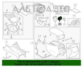 Butoanele de comutare a modurilor Toyota Avalon 13-18