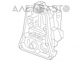 Capacul conectorilor bateriei de acumulator VVB Chevrolet Volt 16-