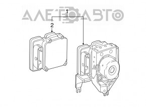 ABS ABS Mercedes GLA 15-20 sub radar