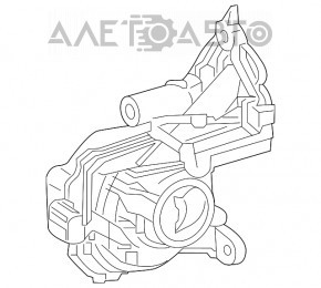 Pompa de apa Lexus UX200 19 - noua originala OEM