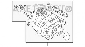 Colector de admisie Lexus UX200 19-