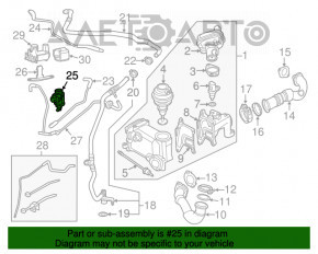 Supapa solenoidă Porsche Cayenne 958 11-17 Hibrid nou OEM original