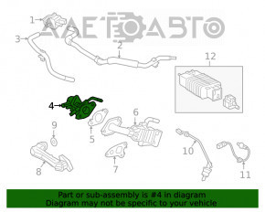 Supapapa EGR Lexus UX200 UX250h 19-