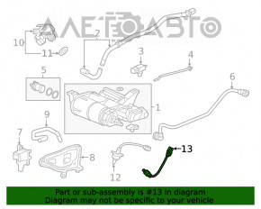 Sonda lambda a doua pentru Honda Civic X FC 16-21 2.0