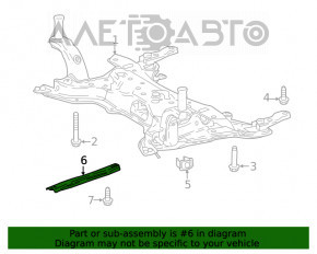 Amplificatorul de bara fata dreapta pentru Lexus UX200 UX250h 19-