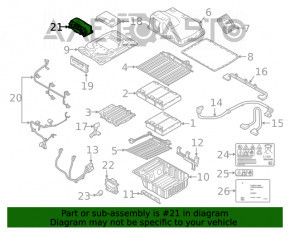 Blocul de siguranțe VVB BMW 5 G30 18-19 530e hibrid