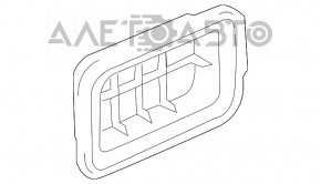 Grila de ventilatie dreapta Lexus RX300 RX330 RX350 RX400h 04-09 noua OEM originala