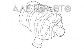 Pompa sistemului de răcire Porsche Cayenne 958 11-17