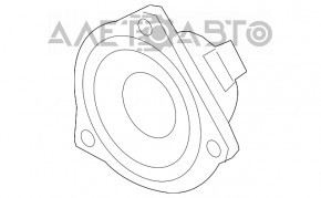 Difuzor ușă față dreapta Porsche Cayenne 958 11-14 ALPINE