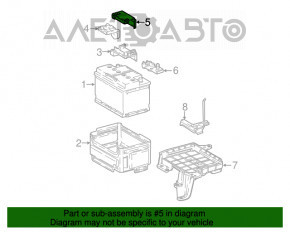 Capacul clemei pozitive a bateriei Lexus UX200 19-