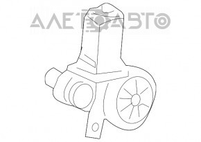 Motorul geamului electric din spate dreapta pentru Toyota Prius V 12-17