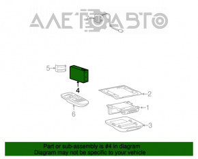 Multi Display Module Lexus RX400h 06-09