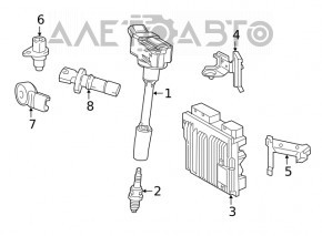 Senzor arbore cu came Lexus UX200 UX250h 19 - nou original OEM