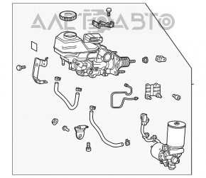 Главный тормозной цилиндр Toyota Venza 21-