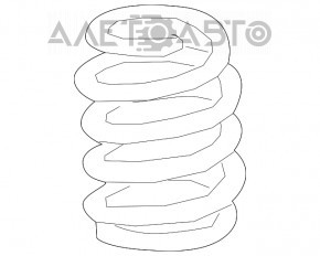 Пружина задняя правая Toyota Venza 21-