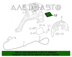 Grila de ventilatie stanga Toyota Venza 21-