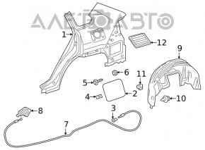 Grila de ventilatie stanga Toyota Venza 21-