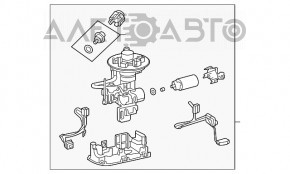 Топливный насос бензонасос Toyota Venza 21-