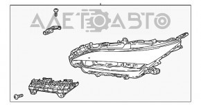 Фара передняя левая в сборе Toyota Venza 21- XLE Limited линза