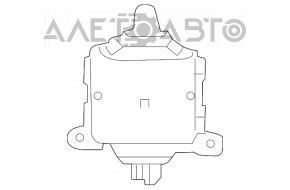 Датчик слепых зон правый Toyota Venza 21-