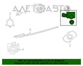 Senzor de parcare frontal intern Toyota Venza 21- Limited, XLE nou OEM original