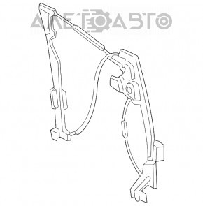 Fereastra electrică mecanismul din față dreapta Ford Edge 15-