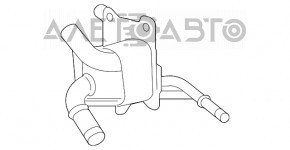 Radiatorul de ulei al cutiei de viteze automate Toyota Venza 21-