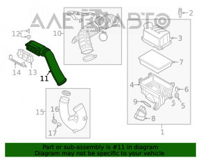 Receptor de aer Hyundai Kona 18-23 1.6, 2.0