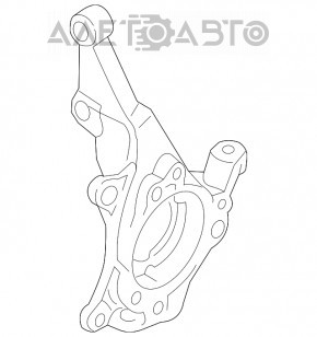 Axa fata stanga Hyundai Kona 18-23 1.6, 2.0 nou original OEM