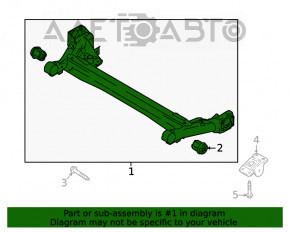 Bara spate Hyundai Kona 18-23 1.6, 2.0 FWD