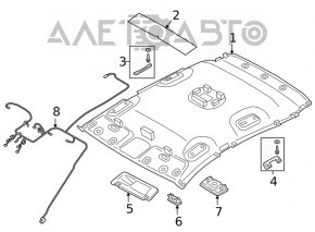 Capota dreapta Hyundai Kona 18-23 fara plafon panoramic, culisanta, gri