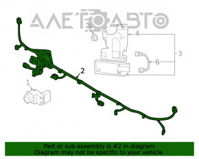 Montajul barei spate Hyundai Kona 18-21 FWD fără keyless