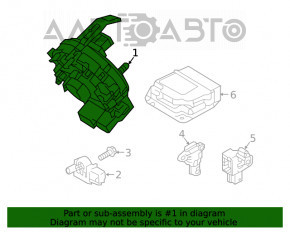 Cablu de direcție Hyundai Kona 18-23