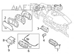 Ecran de proiecție Hyundai Kona 18-19 1.6, 2.0