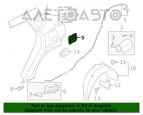 Grila de ventilatie stanga Hyundai Kona 18-23