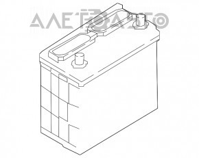 Baterie auto 12V INFINITI JX35 QX60 13-17 Hybrid 45Ah 390A Asia +- Revers nou neoriginal EXIDE