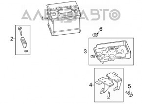 Baterie auto 12V NISSAN VERSA NOTE 13-19 47Ah 450A Euro +- Revers nou neoriginal EXIDE