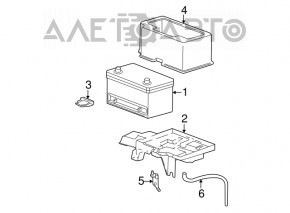 Baterie auto 12V DODGE GRAND CARAVAN 11-20 63Ah 700A Euro +-Direct EXIDE