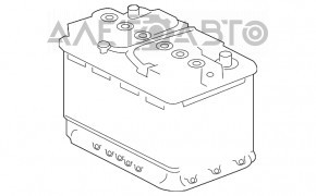 Baterie auto 12V VOLKSWAGEN PASSAT b8 16-19 16- USA 72Ah 720A Euro +-Înapoi nou neoriginal EXIDE