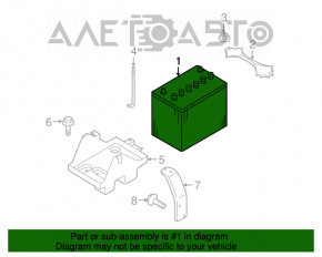 АКБ 12в MAZDA CX-7 06-09 70Ah 510A Asia +-Обратная новый неоригинал EXIDE