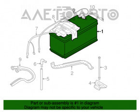 АКБ 12в BMW X5 E70 07-13 90Ah 720A Euro +-Обратная EXIDE