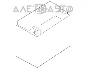 Baterie auto 12V Volvo XC90 16-22 Suplimentară 11Ah 150A Auxiliară AGM +-Revers nou neoriginal EXIDE