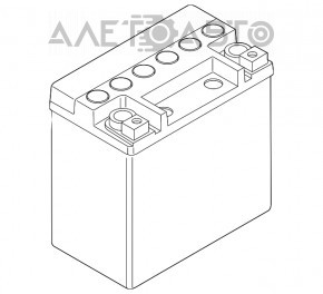 Baterie auto 12V pentru INFINITI QX30 17- Baterie auxiliară AGM de 13Ah 200A +- Revers nou, neoriginal, marca EXIDE.