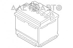 Baterie auto 12V FORD ESCAPE MK4 20- Hibrid 50Ah 800A Euro AGM +- Inversă nouă neoriginală EXIDE